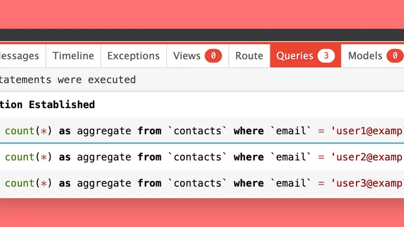Evita el problema N+1 en validaciones de Laravel